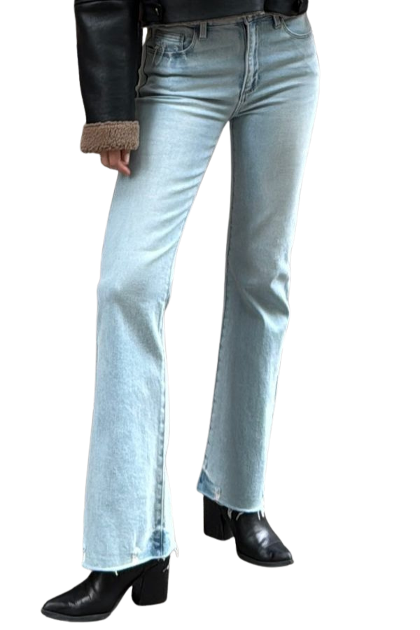 Casey Stretch HR Scissor Flare Jean