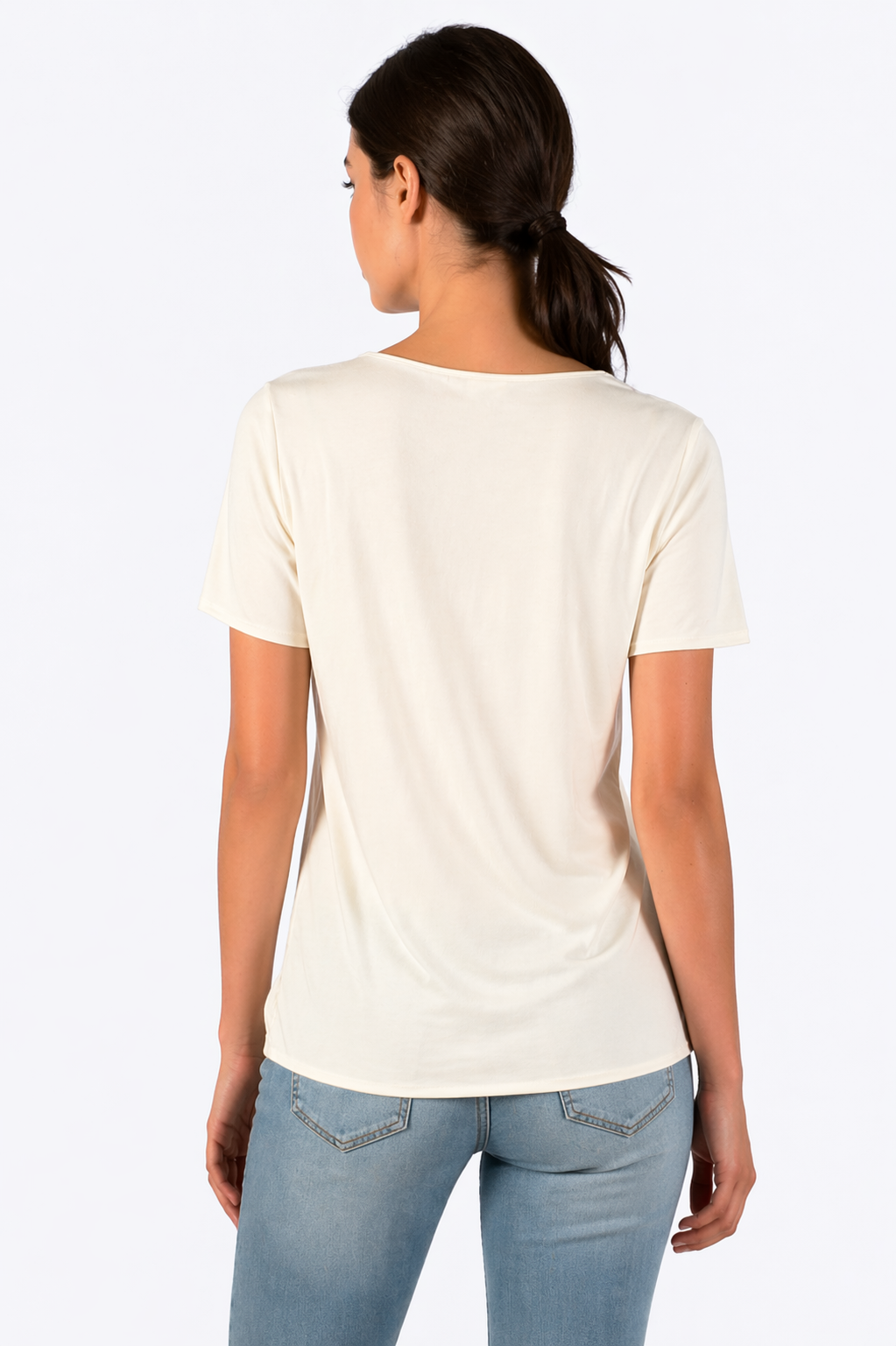 Sady Scoop Neck Tee