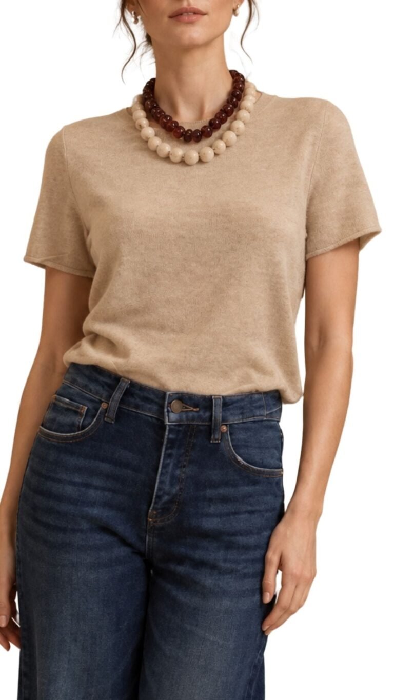 The Amanda Chunky Beaded Necklace